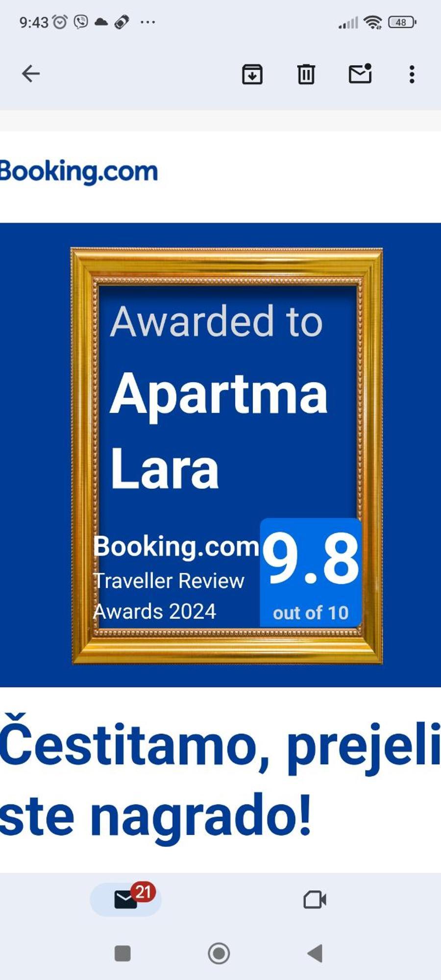 Apartma Lara ブレッド エクステリア 写真